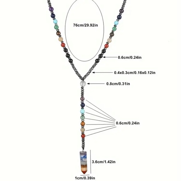 Chakra necklace - Picture 5 of 6
